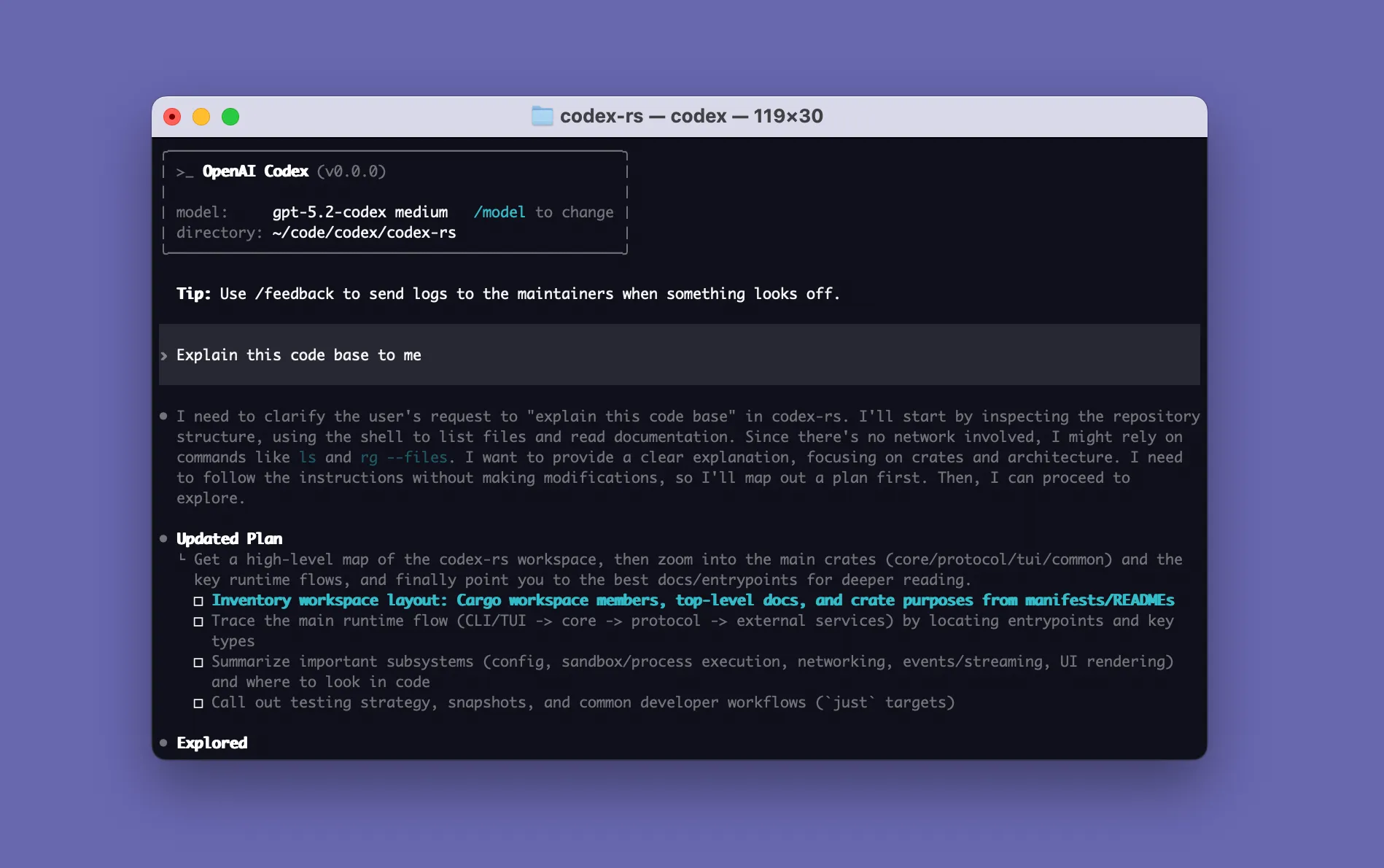 OpenAI Codex CLI 官方界面主视觉