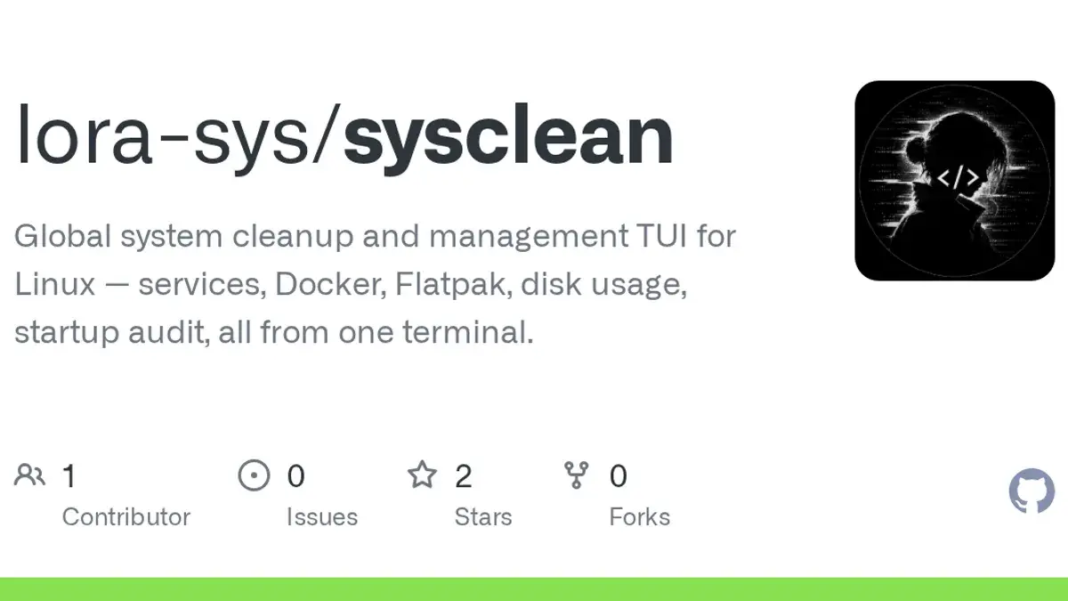 SysClean 项目封面插画