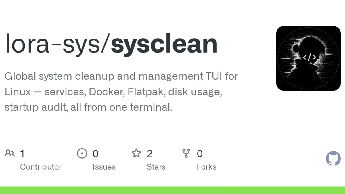 SysClean project poster